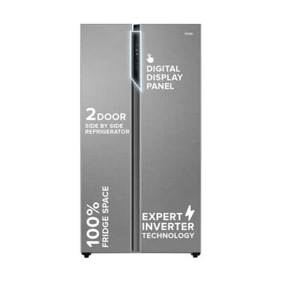 Haier 596L 3Star 2 Door Side by Side Frost Free Refrigerator