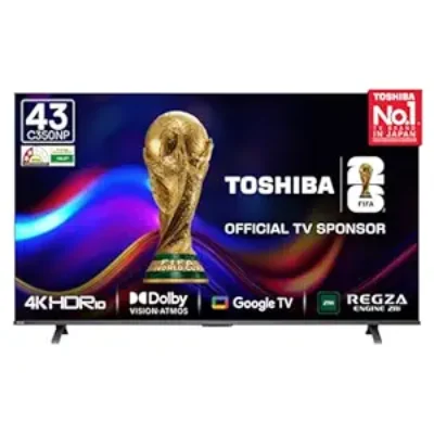 Toshiba 108 cm C350NP Series 4K Ultra HD Smart LED Google TV